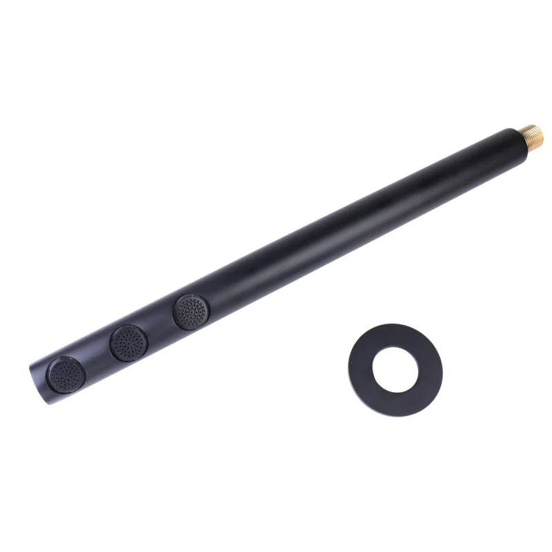 Душевая система встраиваемая Bronze de Luxe LIBERTY 5011B-F, черный