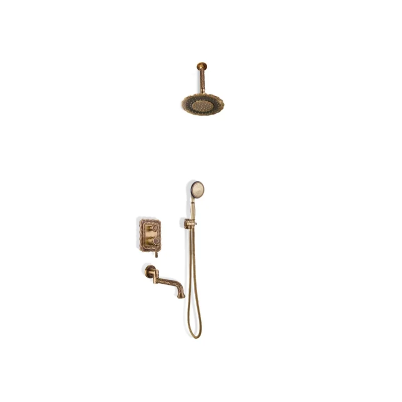 Душевая система встраиваемая Bronze de Luxe WINDSOR 10137/1DF, бронза