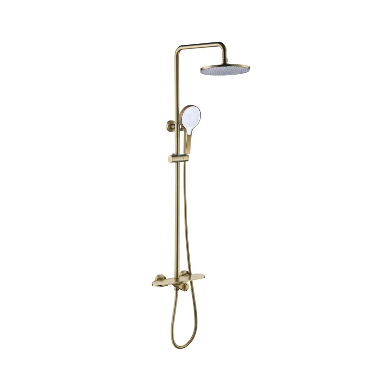Душевая система Bronze de Luxe Icon 80112CG Золото матовое