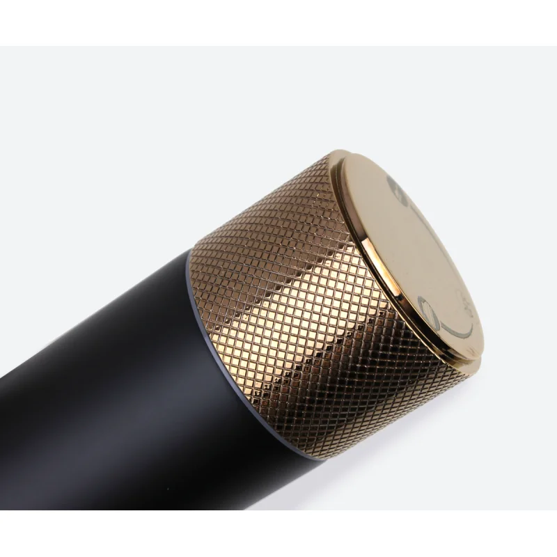 Душевая система Bronze de Luxe Avantgarde 2039RGB Черная Розовое золото