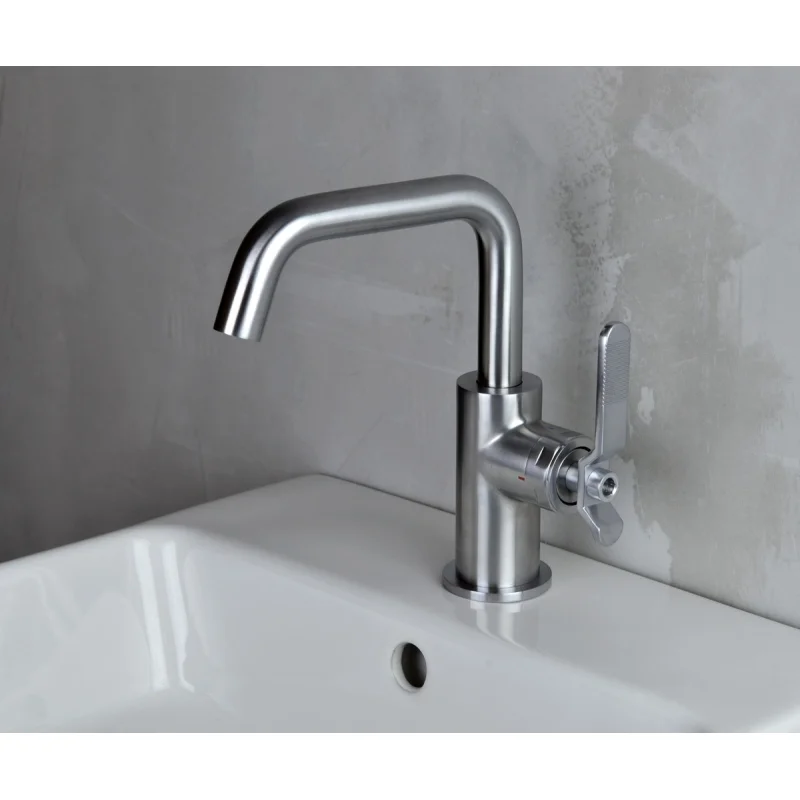 Смеситель для раковины Bronze de Luxe 1760'S 1178CC Хром матовый