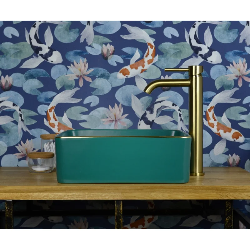 Раковина чаша Bronze de Luxe Golden Meadow 1063, зеленый