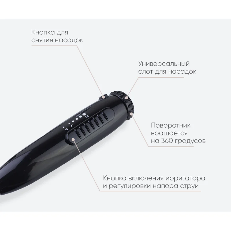 Смеситель Bronze de Luxe Optimal 10188 для раковины с ирригатором, хром