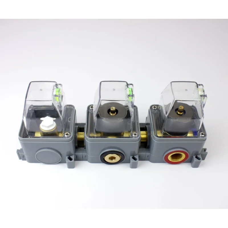 Душевая система встраиваемая Bronze de Luxe LIBERTY 5011GG-P, графит