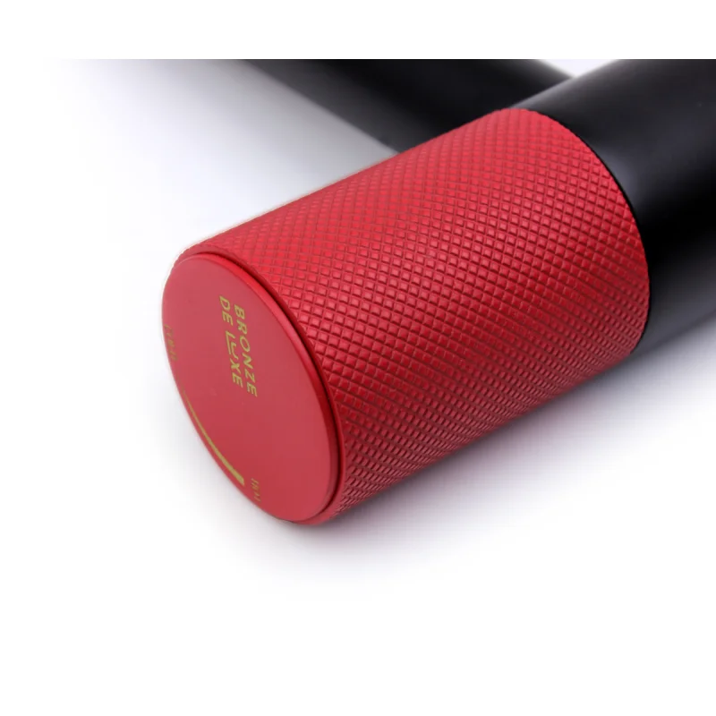 Смеситель для раковины Bronze de Luxe Avangarde 2030RH, черный матовый/красный