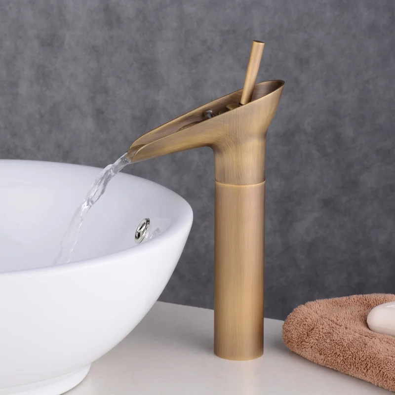 Смеситель для раковины Bronze de Luxe, цвет бронза, 10101