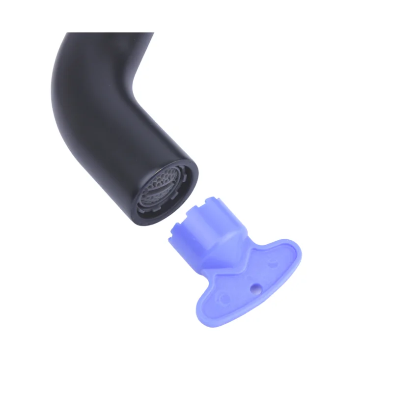 Смеситель для раковины Bronze de Luxe Scandi 1451B Черный матовый