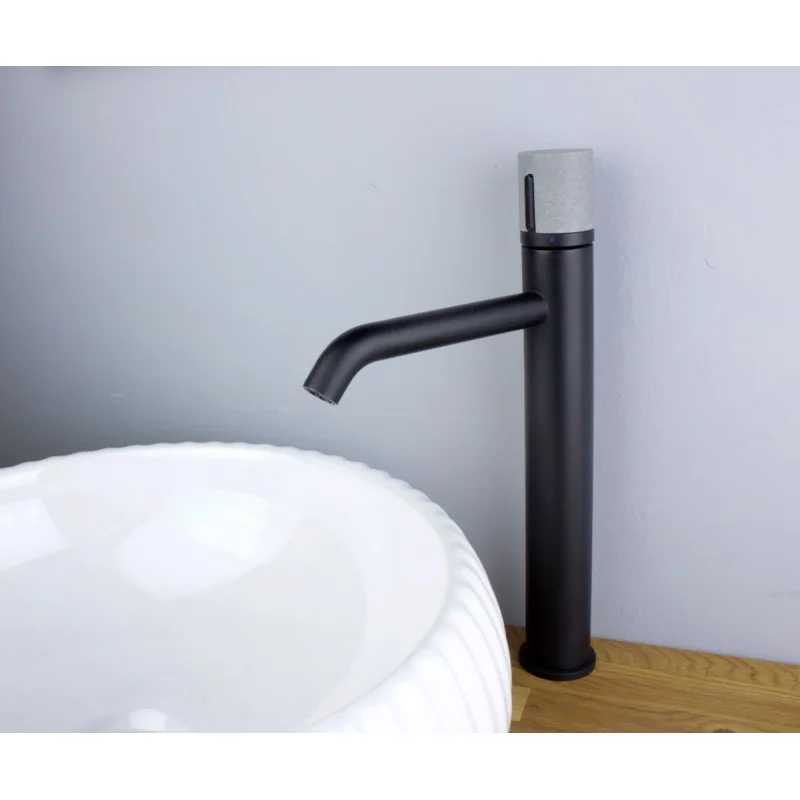 Смеситель для раковины Bronze de Luxe Focus 24615BG, черный матовый