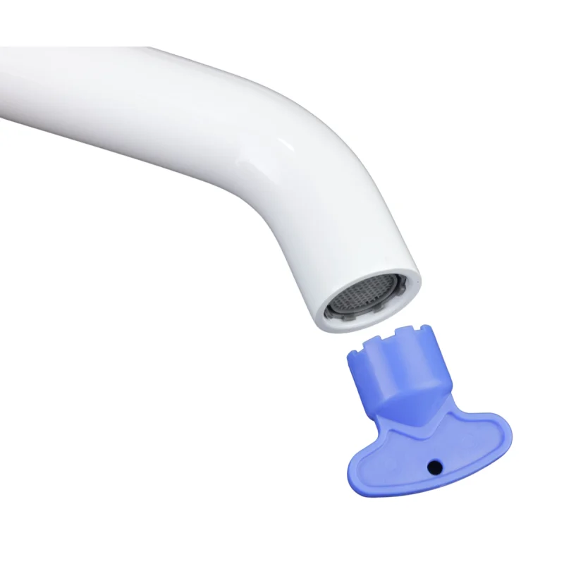 Смеситель для раковины Bronze de Luxe Scandi 1452W, белый глянцевый