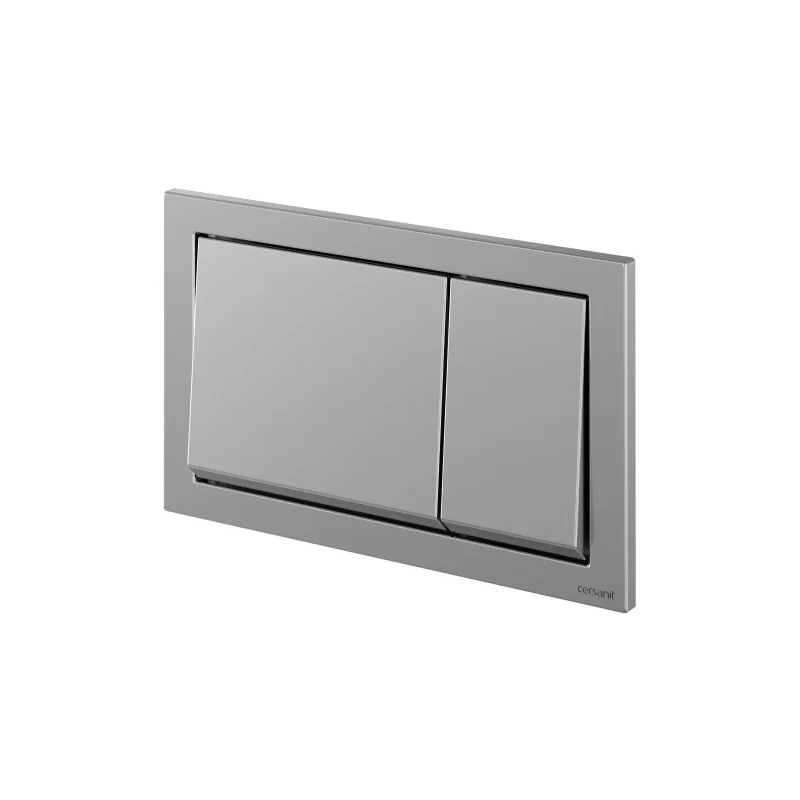 Кнопка CERSANIT ENTER хром матовый