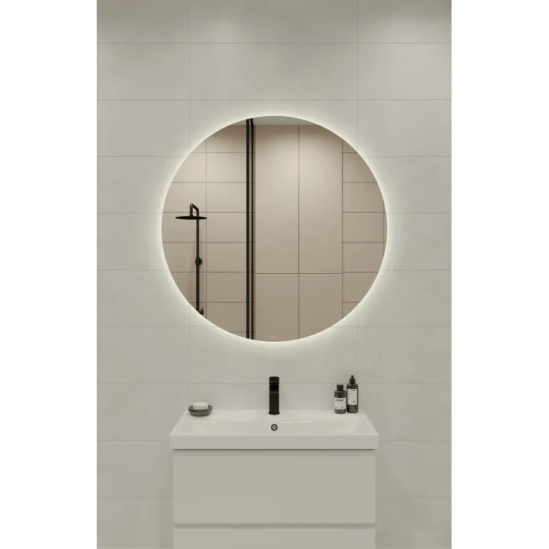 Зеркало CERSANIT ECLIPSE SMART 100x100 с подсветкой круглое 64145