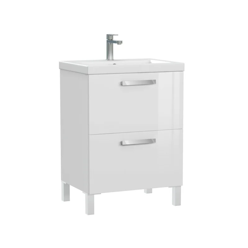 Тумба с раковиной Cersanit Melar 60 64762 Белая Тумба с раковиной Cersanit Melar 60 64762 Белая