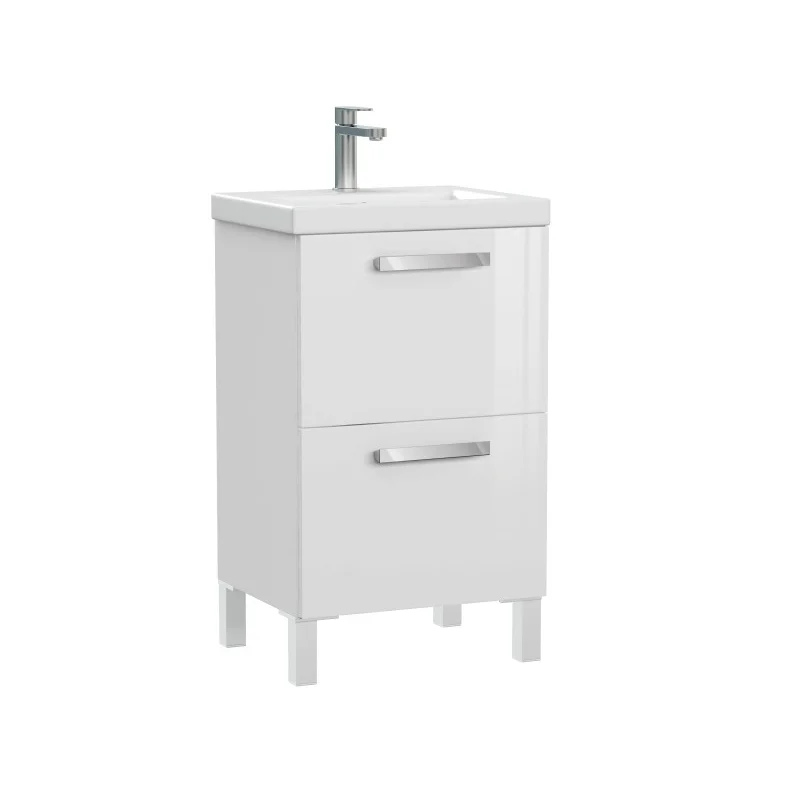 Тумба с раковиной Cersanit Melar 50 64761 Белая Тумба с раковиной Cersanit Melar 50 64761 Белая