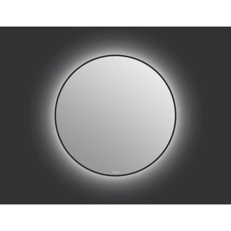 Зеркало CERSANIT ECLIPSE SMART 80x80 с подсветкой круглое черная рамка 64147 Зеркало CERSANIT ECLIPSE SMART 80x80 с подсветкой круглое черная рамка 64147
