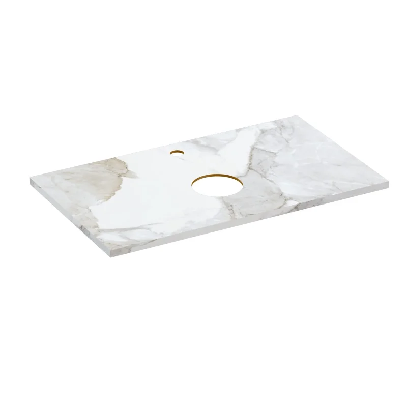 Столешница под раковину Cersanit Stone 80 63855 Белая сатиновая