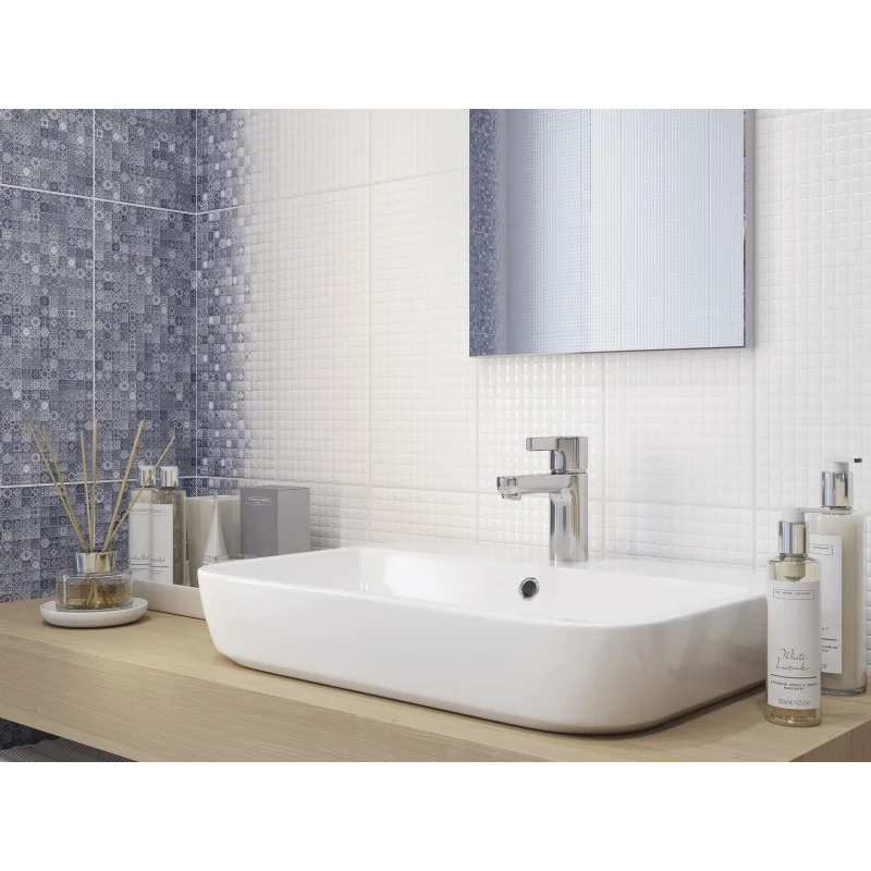 Раковина накладная Cersanit Caspia 60 Square S-UM-CAS60/1-S-w