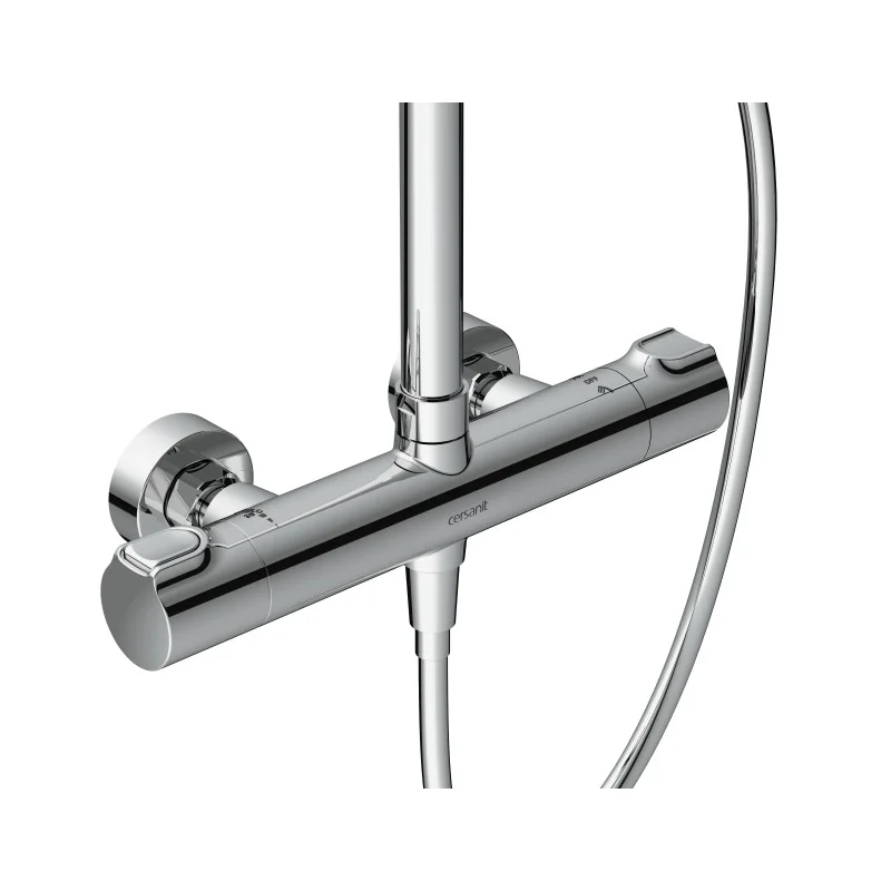 Душевая система Cersanit Odra 63069 с термостатом Хром