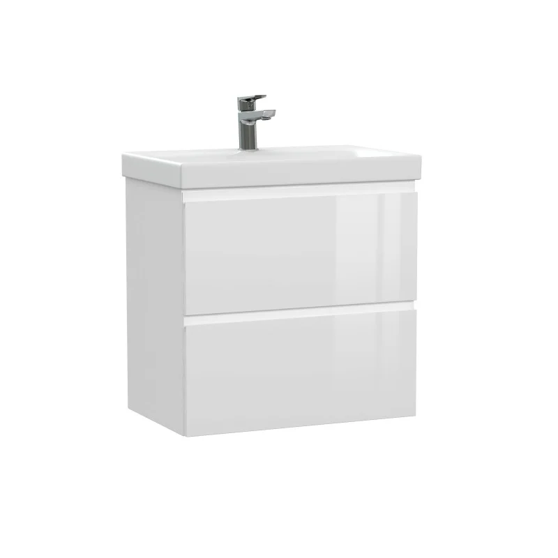 Тумба под раковину Cersanit Moduo Slim 60 64125 подвесная Белая Тумба под раковину Cersanit Moduo Slim 60 64125 подвесная Белая