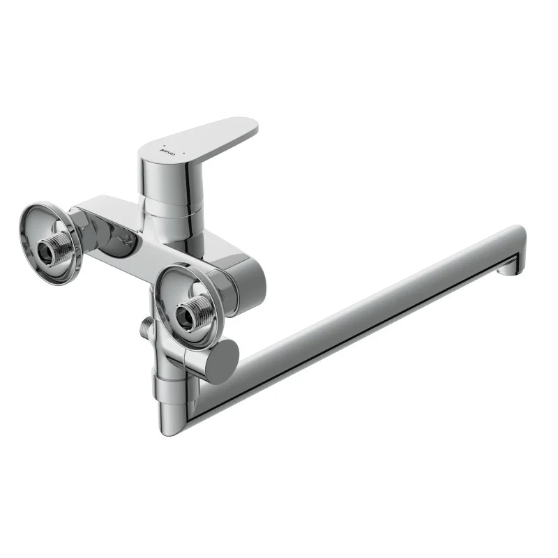 Смеситель для ванны Cersanit Cari 63028 универсальный Хром