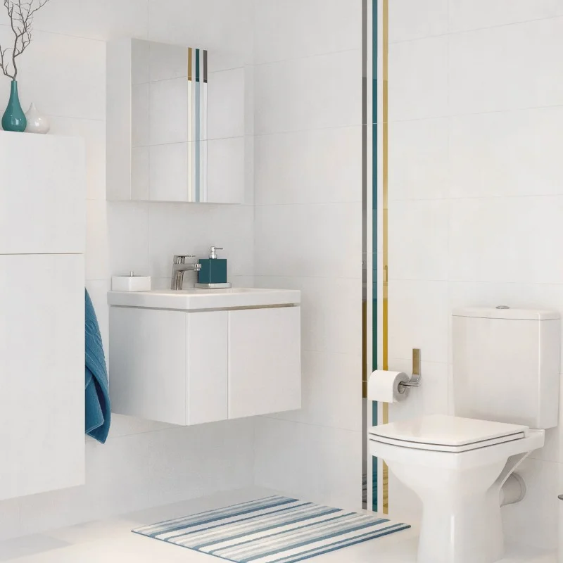 Тумба под раковину Cersanit Colour 80, 62395, белый