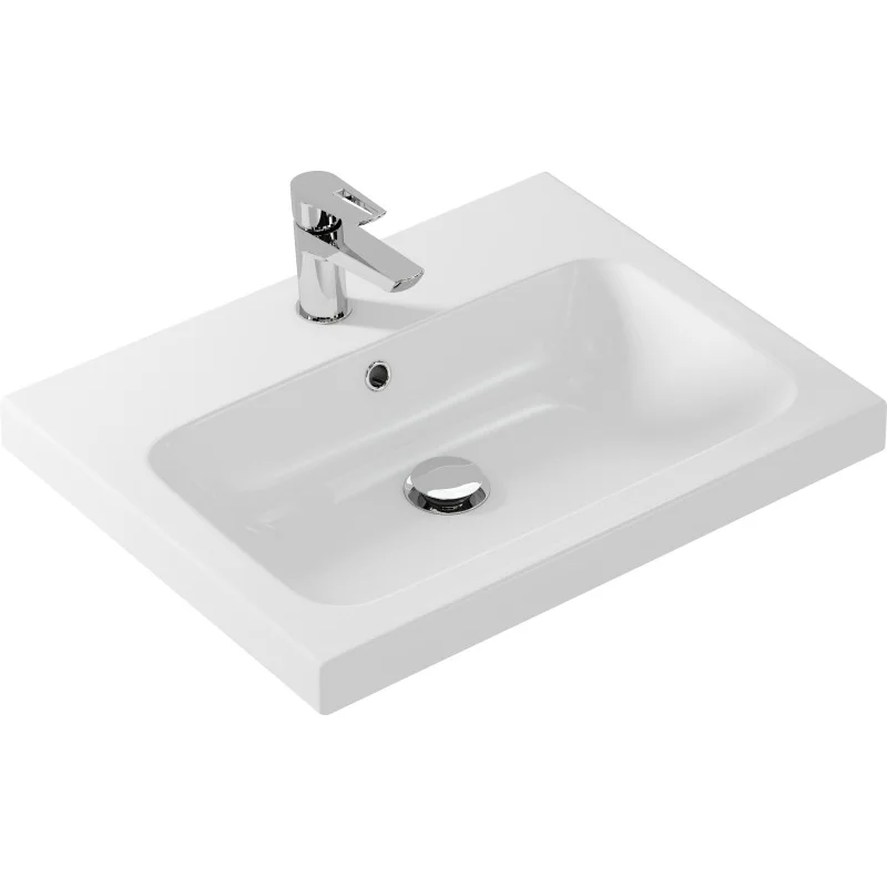 Раковина Cersanit Colour 60 S-UM-COL60/1-w Белая Раковина Cersanit Colour 60 S-UM-COL60/1-w Белая