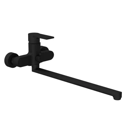 Смеситель для ванны Cersanit Brasko Black 64092 унив...