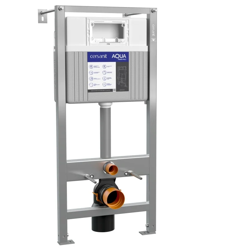 Инсталляция Cersanit AQUA PRIME P 50Z для унитаза пневматическая оцинкованная