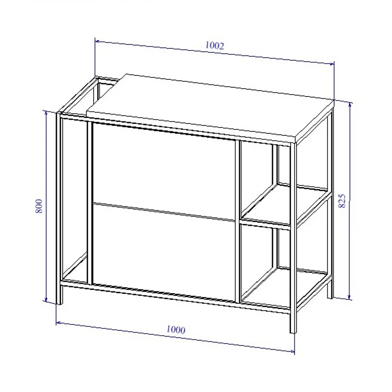 Тумба под раковину Cersanit Bosquet 63013 дуб