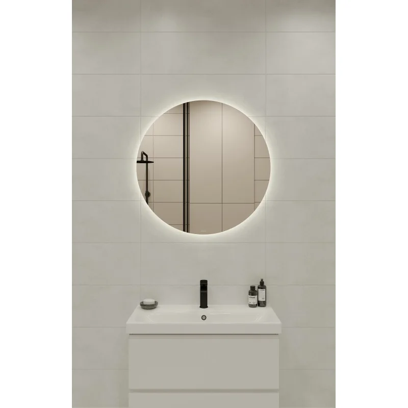 Зеркало CERSANIT ECLIPSE SMART 80x80 с подсветкой круглое 64143