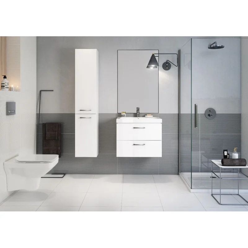 Тумба под раковину Cersanit Lara 50 64131 подвесная Белая