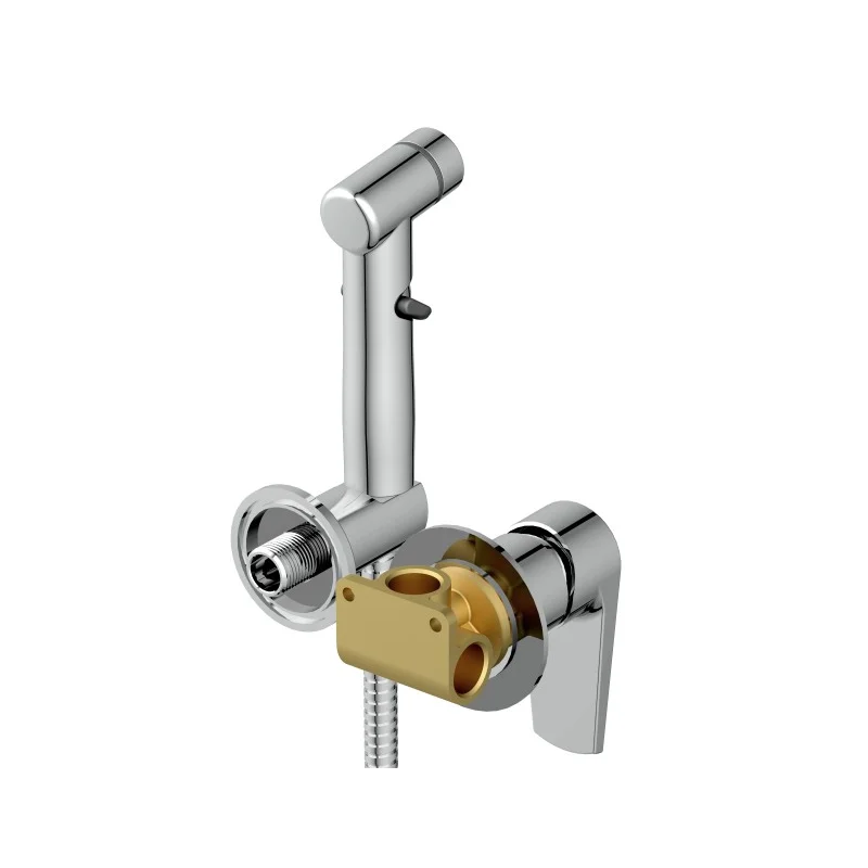 Гигиенический душ со смесителем Cersanit Moduo 64105, хром