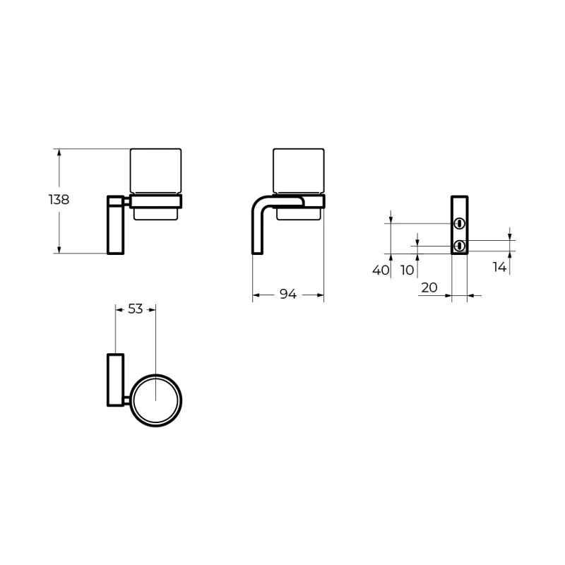 Стакан CEZARES ULTIMA CZR-F-8930