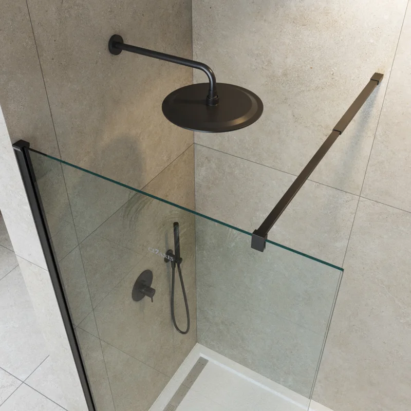 Душевая перегородка CEZARES LIBERTA-L-1-105-C-NERO