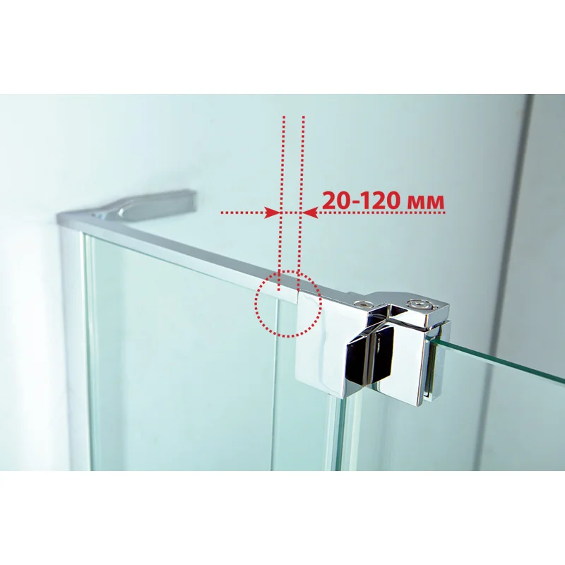 Душевой уголок Cezares SLIDER-AH-1-100-70/80-C-Cr