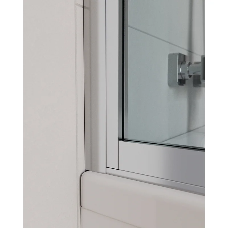 Душевая шторка на ванну CEZARES SLIDER-VF-11-90/150-C-Cr