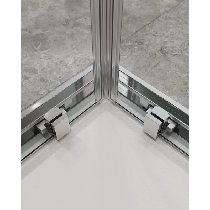 Душевой уголок Cezares MOLVENO-AH-22-120/110-C-Cr-IV УГЛОВОЙ