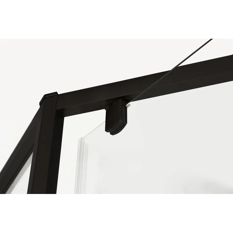 Душевой уголок Cezares ECO-O-P-1-90-C-NERO