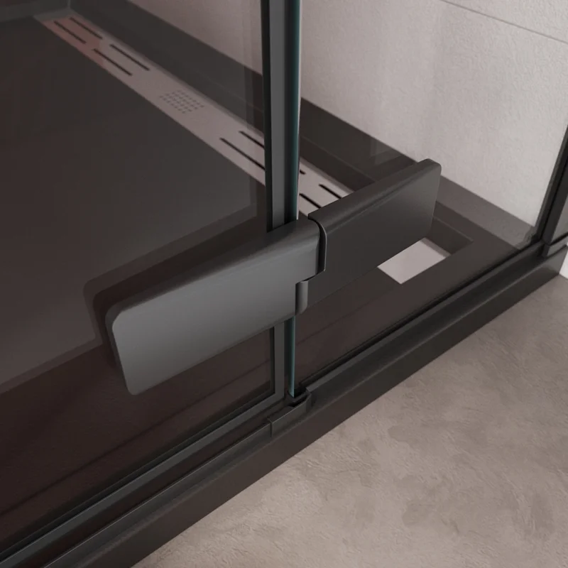 Душевая дверь Cezares LINER-B-12-90-C-NERO-L