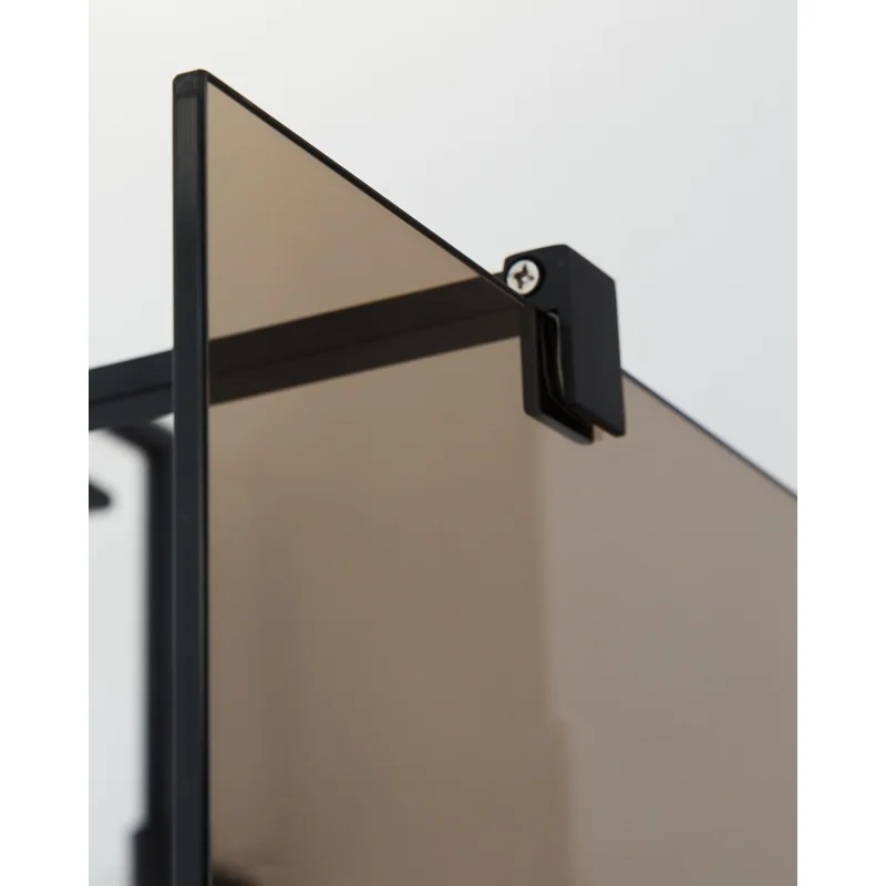 Душевая перегородка CEZARES LIBERTA-L-2-120-BR-NERO