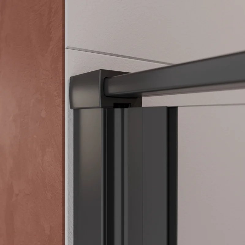 Душевая дверь Cezares LINER-B-12-90-C-NERO-L