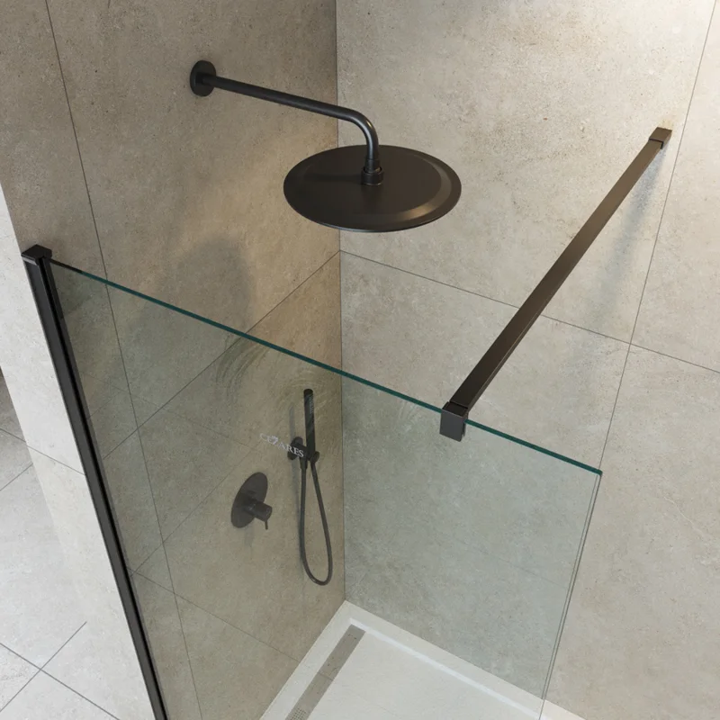 Душевая перегородка CEZARES LIBERTA-L-1-85-120-C-NERO