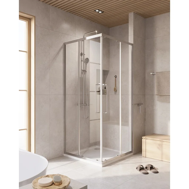 Душевой уголок Cezares RELAX-304-A-2-100-C-CR Душевой уголок Cezares RELAX-304-A-2-100-C-CR