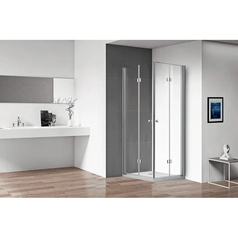 Душевой уголок Cezares ECO-O-ASH-2-80/100-C-Cr Душевой уголок Cezares ECO-O-ASH-2-80/100-C-Cr
