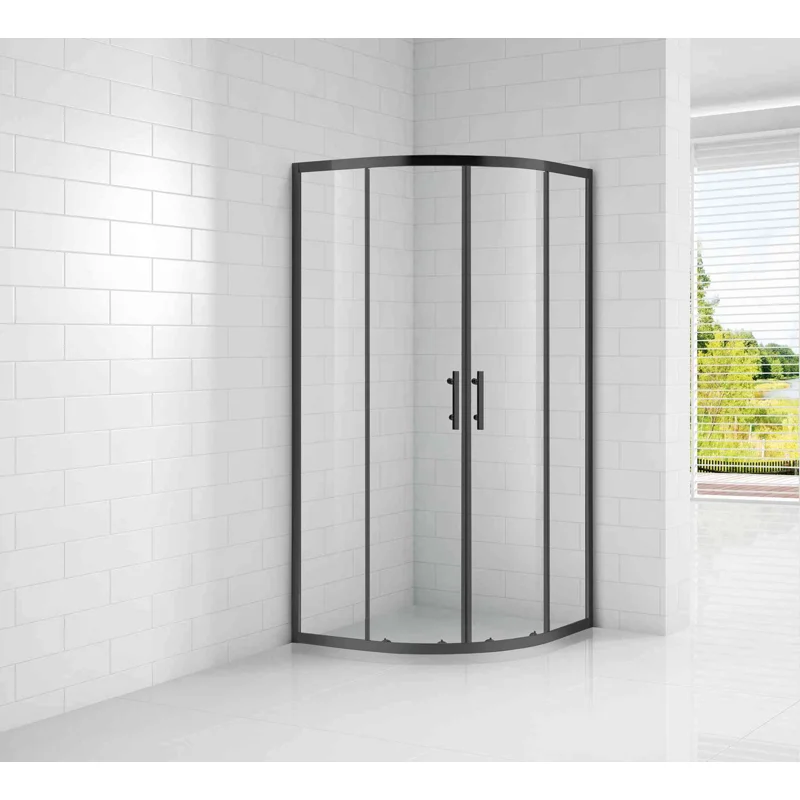Душевой уголок Cezares ECO-O-R-2-90-C-NERO Душевой уголок Cezares ECO-O-R-2-90-C-NERO