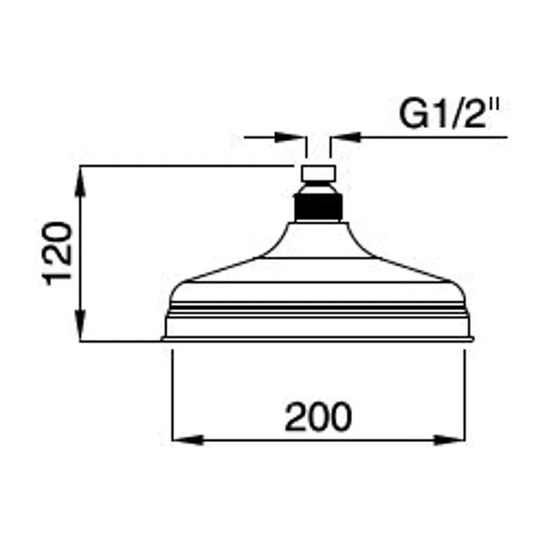 Верхний душ Cezares CZR-U-SP8-20-03/24