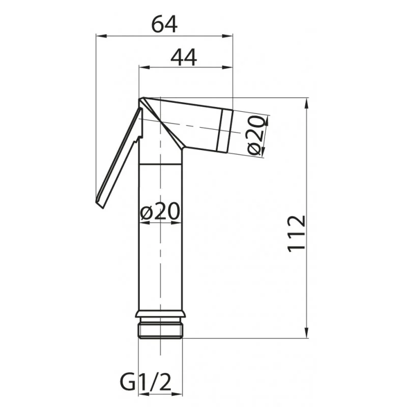 Душ гигиенический Cezares CZR-ID1-01