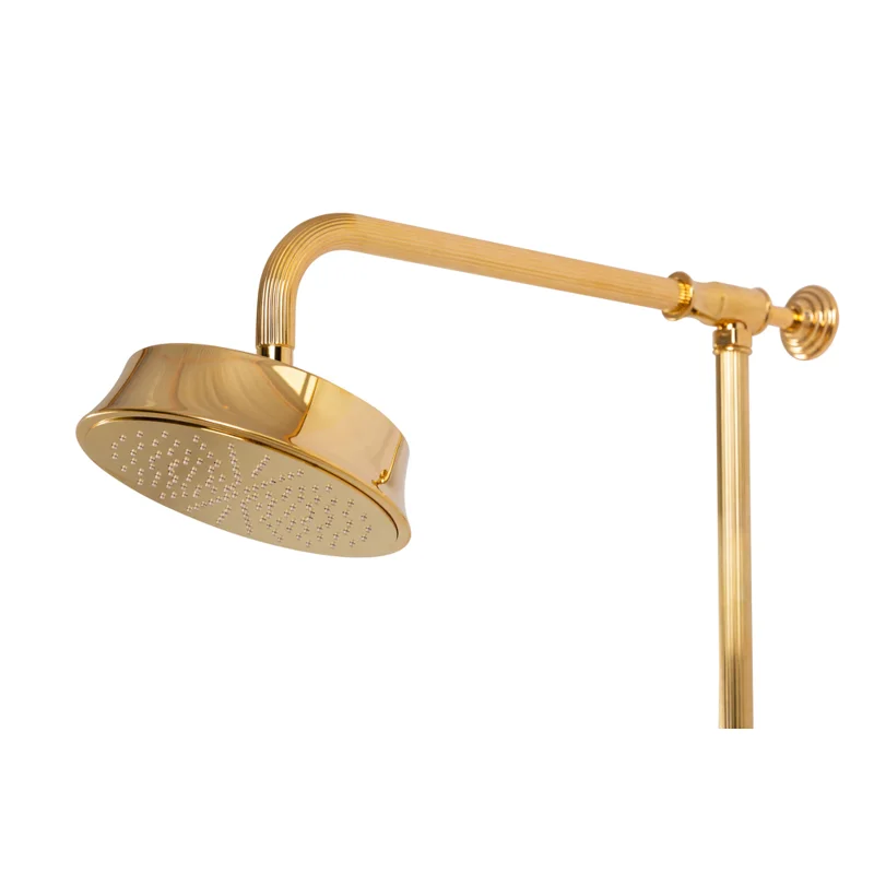 Душевая стойка со смесителем для верхнего и ручного душа CEZARES OLIMP-CD-03/24-L