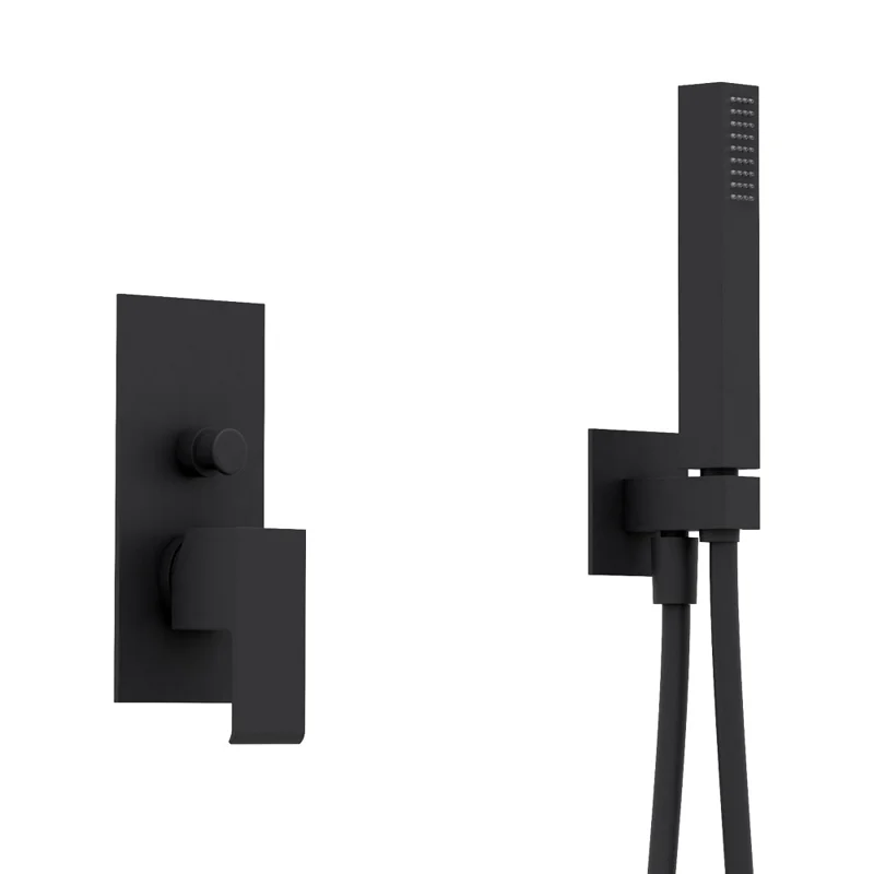 Душевая система Cezares Porta PORTA-DSIPQ-30-NOP Черный