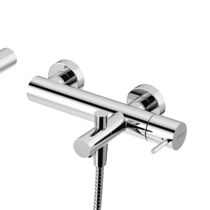 Смеситель для ванны и душа Cezares LEAF-VD-L-01