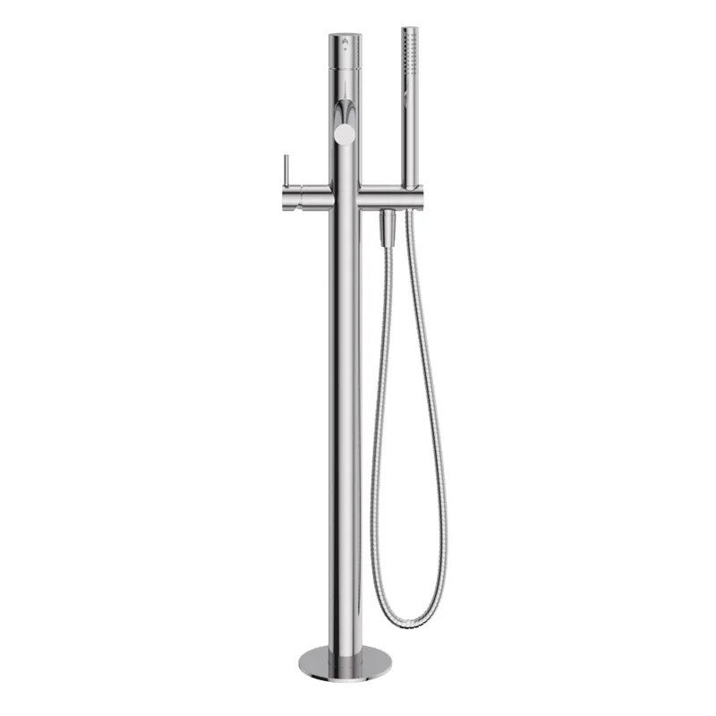 Напольный смеситель для ванны и душа Cezares LEAF-VDP-L-01